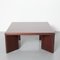 Square Coffee Table in Walnut from Giroflex, 1970s 5