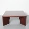 Square Coffee Table in Walnut from Giroflex, 1970s, Image 5