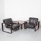 Giroflex Armchair Black Leather, 1970s 14