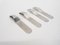 Stainless Steel Avant Garde Flatware from Villeroy and Boch, Germany, 1970s, Set of 2 2