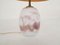 Lámpara de mesa Sakura de vidrio de Michael Bang para Holmegaard, Denmark, años 80, Imagen 7