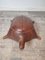 Abercrombie Schildkröten Fußhocker aus Leder, 1975 4
