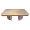 Brass Etched Dining or Desk Table attributed to Georges Mathias, 1975, Image 1