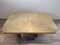 Brass Etched Dining or Desk Table attributed to Georges Mathias, 1975 3