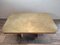Brass Etched Dining or Desk Table attributed to Georges Mathias, 1975, Image 3