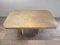 Brass Etched Dining or Desk Table attributed to Georges Mathias, 1975 2
