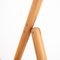 Chaises Pliantes en Bois et Paille, Vienne, Italie, 1980s, Set de 4 13