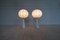 Mid-Century Opaline Glass Table Lamps from Bergboms, 1960, Set of 2, Image 10