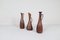 Mid-Century Ceramic Vases by Gunnar Nylund for Rörstrand, 1950s, Set of 3 3