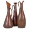Mid-Century Ceramic Vases by Gunnar Nylund for Rörstrand, 1950s, Set of 3 1