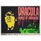 Poster del film Dracula Prince of Darkness Quad, Chantrell, 1966, Immagine 1