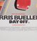 Affiche de film Quad Film Day Off de Ferris Buellers, Royaume-Uni, 1986 7