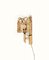 Lampada da parete in vimini e bambù nello stile di Louis Sognot, Italia, anni '60, Immagine 7