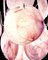 Italienischer Vintage Murano Kronleuchter mit 24 rosa Scheiben, 1978 14