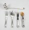 Cutlery Service in Silver 800 from Stancampiano, Set of 85 10