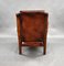 Victorian Hand Dyed Leather Library Armchair, 1880, Image 9
