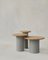 Raindrop Side Table Set in Oak and Pebble Grey by Fred Rigby Studio, Set of 3, Image 1