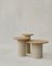 Raindrop Side Table Set in Oak and Ash by Fred Rigby Studio, Set of 3 1