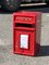 Red Post Box in Cast Iron & Steel, Image 2
