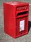 Red Post Box in Cast Iron & Steel 4