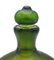 Engraved Green Glass Bottle by Paolo Venini, Italy, 1985 8