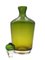 Engraved Green Glass Bottle by Paolo Venini, Italy, 1985 2