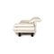 Alanda Leather Three Seater Cream Sofa by Paolo Piva for B&b Italia / C&b Italia 10