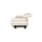 Alanda Leder 3-Sitzer Sofa in Creme von Paolo Piva für B&b Italia / C&b Italia 10