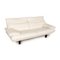 Alanda Leather Three Seater Cream Sofa by Paolo Piva for B&b Italia / C&b Italia 3