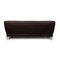 2300 Leather Two-Seater Brown Sofa by Rolf Benz 8
