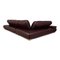 Leather Corner Sofa in Brown Aubergine by Koinor Diva, Image 9