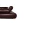 Leather Corner Sofa in Brown Aubergine by Koinor Diva 8