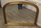 Espejo de manto victoriano arqueado en oro oscuro, años 60, Imagen 5