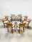 Vintage Dutch Dining Chairs Dining Room Chairs in the style of Thonet, 1950s, Set of 8, Image 3