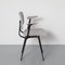 Revolt Chair First-Edition with Armrests attributed to Friso Kramer for Ahrend De Cirkel, 1950s 5
