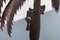 Mid-Century Wrought Metal Palm Tree by Atelier Marolles 5