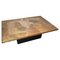 Brass Etched Coffee Table attributed to Christian Krekels, 1977, Image 1