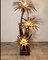 Lámpara de pie francesa en forma de palmera de Maison Jansen, años 70, Imagen 3