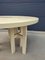 Round Dining Table in Cream from Jean Claude Dresse, 1975 5