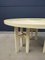 Round Dining Table in Cream from Jean Claude Dresse, 1975, Image 9