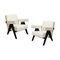 053 Capitol Complex Armchair by Pierre Jeanneret for Cassina, Set of 2, Image 1