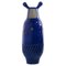Nº 5 Glazed Ceramic Napoleon Blue Showtime Vase by Jaime Hyon for BD Barcelona 1