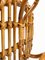 Italian Coat Rack in Bamboo and Rattan by Franco Albini, 1960s, Set of 3 10