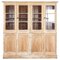 Large 19th Century English Pine Bleached Bookcases, 1900s 1