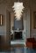 Large Italian Murano Felci Glass Spiral Chandelier with 83 Clear Glasses, 1990s, Image 10
