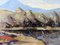Swedish Artist, Mountain River, 1950s, Oil on Canvas 7