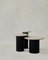Raindrop Side Table Set in Ash and Patinated by Fred Rigby Studio, Set of 3 1