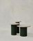Raindrop Side Table Set in Ash and Moss Green by Fred Rigby Studio, Set of 3 1