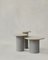 Table d'Appoint Raindrop en Frêne et Microcrete par Fred Rigby Studio, Set de 3 1