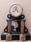 Antique Marble Clock from Barbaste Paris, Image 2